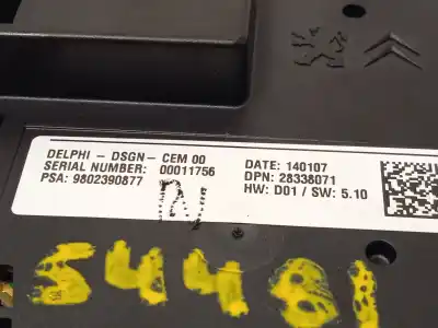 Second-hand car spare part multifunction switch for citroen ds5 1.6 hdi 115 oem iam references 9802390877  98023908zd