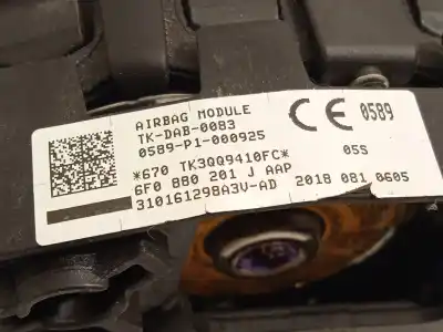 Автозапчасти б/у передняя левая подушка безопасности за seat ateca (kh7, khp) 1.4 tsi ссылки oem iam 6f0880201j  6f0880201jaap