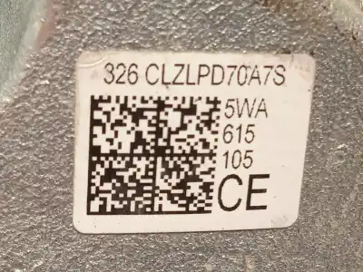 Автозапчасти б/у передний левый тормозной суппорт за cupra formentor (km7) 1.4 e-hybrid ссылки oem iam 5wa615105ce  