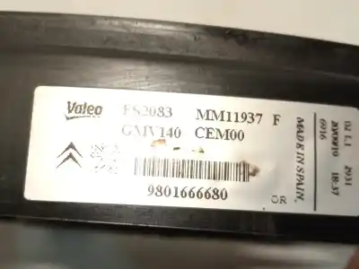 Автозапчасти б/у электрический вентилятор за citroen c4 cactus 1.5 bluehdi 100 ссылки oem iam 9801666680  