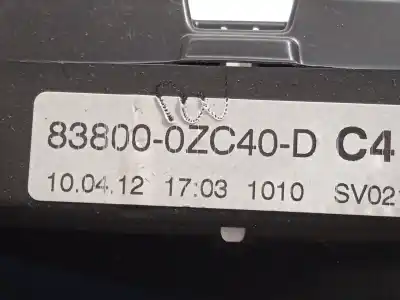Автозапчастина б/у панель інструментів для toyota auris (_e15_) 1.6 (zre151_) посилання на oem iam 838000zc40  