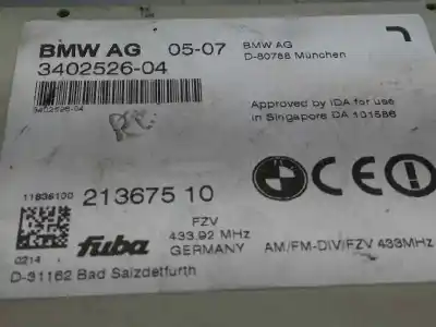 Recambio de automóvil de segunda mano de antena para bmw x3 (e83) 3.0d referencias oem iam 3402526  