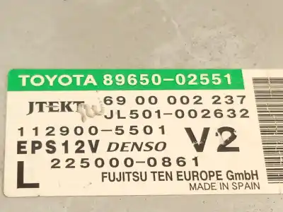Автозапчастина б/у електронний модуль для toyota auris (_e15_) 1.6 (zre151_) посилання на oem iam 8965002551 6900002237 2250000861