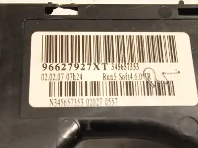 Pièce détachée automobile d'occasion commande de clignotants pour citroen c4 grand picasso i (ua_) 1.6 hdi références oem iam 96627927xt 96481541xt 96591774xt