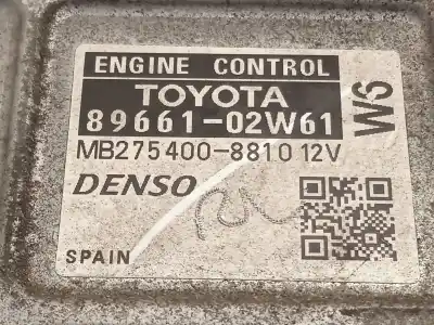 Автозапчасти б/у блок управления двигателем за toyota auris (_e15_) 1.6 (zre151_) ссылки oem iam 8966102w61 mb2754008810 
