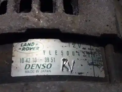 Автозапчастина б/у генератор для land rover range rover sport 2.7 td v6 cat посилання на oem iam yle500420  