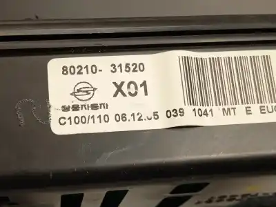 Peça sobressalente para automóvel em segunda mão quadrante por ssangyong actyon i 2.0 xdi referências oem iam 8021031520  