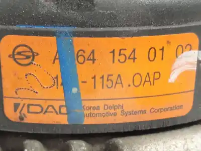 Peça sobressalente para automóvel em segunda mão alternador por ssangyong actyon i 2.0 xdi referências oem iam a6641540102  