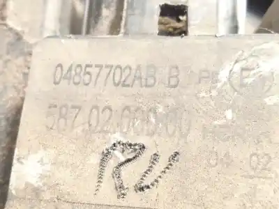 Автозапчастина б/у права фа для chrysler voyager iv (rg, rs) 2.5 crd посилання на oem iam 4857702ab 5870200000 k04857702ab
