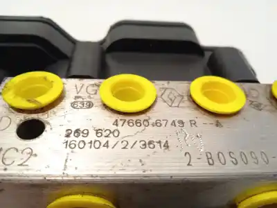 Peça sobressalente para automóvel em segunda mão abs por renault kadjar intens referências oem iam 476606749r 269620 2265106455