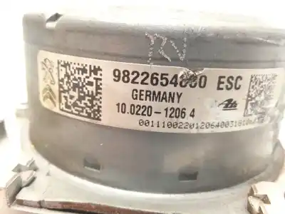 Second-hand car spare part abs for citroen c-elysee (dd_) 1.5 bluehdi 100 oem iam references 9822654880 10022012064 10091639133