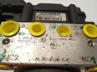 Second-hand car spare part abs for dacia duster laureate 4x2 oem iam references 8200846463 0265232384 0265800903