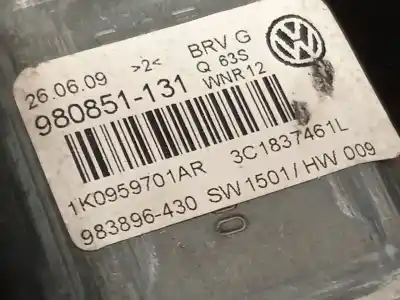 Tweedehands auto-onderdeel regelaar links voorruit voor volkswagen passat b6 (3c2) 2.0 tdi oem iam-referenties 3c1837461l  