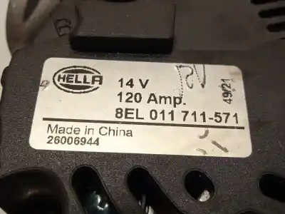 Автозапчастина б/у генератор для audi a6 c5 avant (4b5) 2.5 tdi посилання на oem iam 8el011711  8el011711571