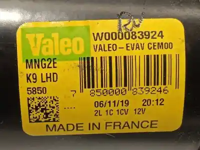 Peça sobressalente para automóvel em segunda mão motor do limpa para brisas por citroen berlingo shine m referências oem iam 9816558880 w000083924 