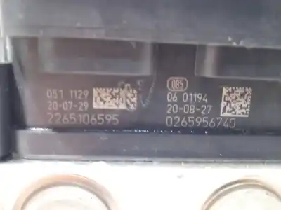 Peça sobressalente para automóvel em segunda mão abs por renault captur ii zen referências oem iam 476609106r 970112 0265956740