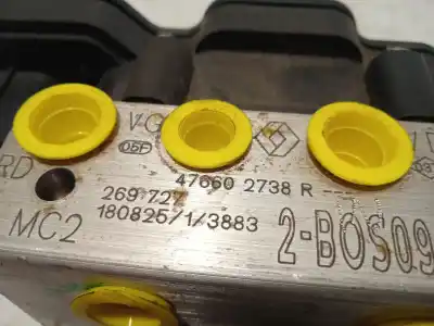 Peça sobressalente para automóvel em segunda mão abs por dacia duster ii essential referências oem iam 476602738r 269727 2265106516