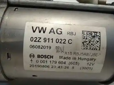 Автозапчастина б/у двигун запускається для seat ibiza (kj1) 1.0 tsi посилання на oem iam 02z911022c 0001179604 