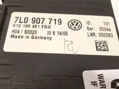 Автозапчастина б/у електронний модуль для porsche cayenne (9pa) s 4.5 посилання на oem iam 7l0907719 510190351fgu 