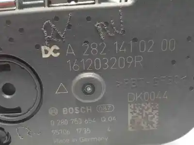 Recambio de automóvil de segunda mano de caja mariposa para dacia duster ii prestige referencias oem iam a2821410200 161203209r 0280750654