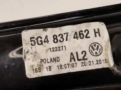 Pièce détachée automobile d'occasion léve glace avant droit pour volkswagen golf vii lim. (5g1) business bluemotion tech. références oem iam 5q4837462h 5q0959802b 0130822716