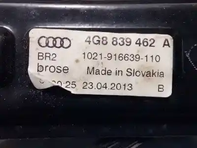 Piesă de schimb auto la mâna a doua mecanism actionare geam spate dreapta pentru audi a7 sportback (4ga) 3.0 tdi quattro referințe oem iam 4g8839462a 8k0959802b 