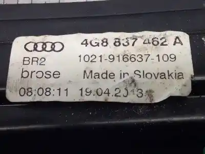Автозапчастина б/у регулятор переднього правого скла для audi a7 sportback (4ga) 3.0 tdi quattro посилання на oem iam 4g8837462b 8k0959802b 