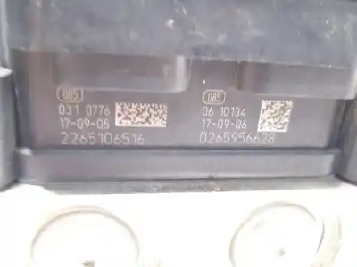 Peça sobressalente para automóvel em segunda mão abs por dacia duster ii comfort referências oem iam 476602738r 269727 0265956628