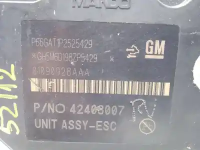 Pezzo di ricambio per auto di seconda mano abs per opel mokka x excellence riferimenti oem iam 42403007 688250455 01090928aaa