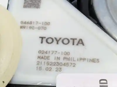 Автозапчасти б/у регулятор стекла переднего левого за toyota corolla fastback (_e21_) 1.8 hybrid (zwe211) ссылки oem iam g24177100 g47700101 6982002742