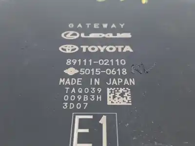 Автозапчастина б/у електронний модуль для toyota corolla fastback (_e21_) 1.8 hybrid (zwe211) посилання на oem iam 8911102110 50150618 