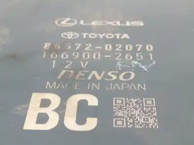 Second-hand car spare part electronic module for toyota corolla fastback (_e21_) 1.8 hybrid (zwe211) oem iam references 8657202070 1669002651 