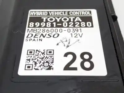 Автозапчасти б/у электронный модуль за toyota corolla fastback (_e21_) 1.8 hybrid (zwe211) ссылки oem iam 8998102280 mb2860000391 2860000391
