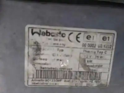 Автозапчастина б/у повне нормальне опалення для audi q7 (4l) 3.0 tdi посилання на oem iam 4l0815071c  