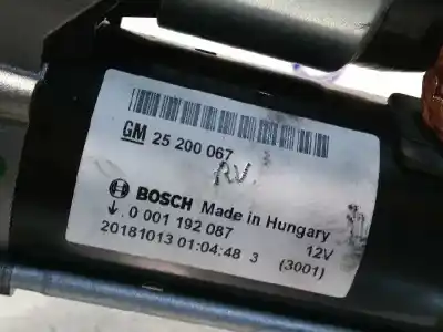 Автозапчасти б/у двигатель запускается за opel mokka x selective start/stop ссылки oem iam 25200067 0001192087 
