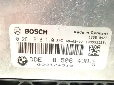 Second-hand car spare part ecu engine control for bmw 3 (e90) 320 d oem iam references 8506438 0281016110 