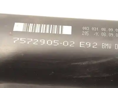Pezzo di ricambio per auto di seconda mano trasmissione centrale per bmw 3 (e90) 320 d riferimenti oem iam 7572905  26107572905