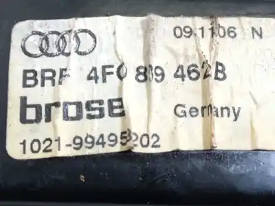 Автозапчасти б/у задний правый стеклорегулятор за audi a6 c6 (4f2) 2.7 tdi ссылки oem iam 4f0839462b 4f0959802c 