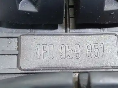 Pezzo di ricambio per auto di seconda mano interruttore alzacristalli anteriore sinistro per audi a6 c6 (4f2) 2.7 tdi riferimenti oem iam 4f0959851  