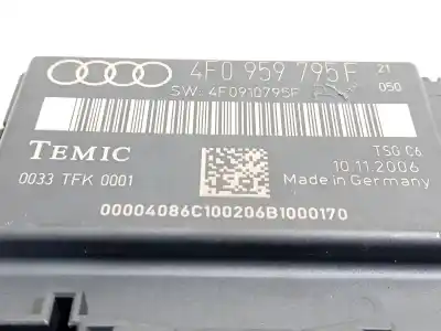 Автозапчасти б/у электронный модуль за audi a6 c6 (4f2) 2.7 tdi ссылки oem iam 4f0959795f 4f0910795f 
