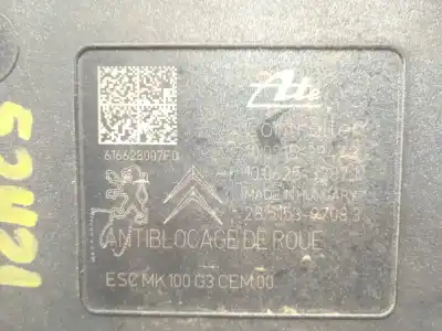 Peça sobressalente para automóvel em segunda mão abs por peugeot 208 style referências oem iam 9817031680 10022008814 10091539473