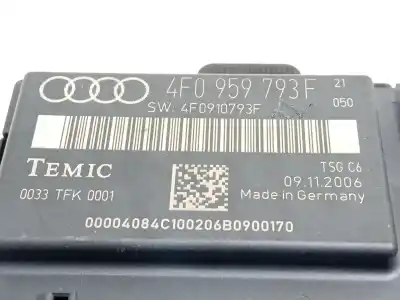 Pezzo di ricambio per auto di seconda mano quadro di chiusura per audi a6 c6 (4f2) 2.7 tdi riferimenti oem iam 4f0959793f  4f0910793f