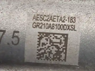 Автозапчастина б/у рульмова рейка для ford kuga iii (dfk) 2.5 fhev посилання на oem iam 2781510  lx6c3a500af