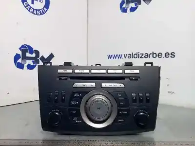Peça sobressalente para automóvel em segunda mão sistema de áudio / rádio cd por mazda 3 lim. (bl) active referências oem iam bfh566ar0