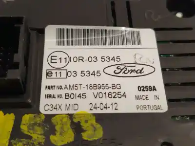 Second-hand car spare part multifunction display for ford focus iii 1.6 tdci oem iam references am5t18b955bg  1940785