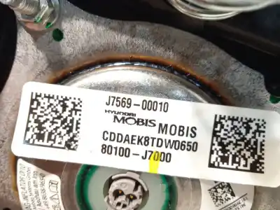 Peça sobressalente para automóvel em segunda mão kit airbag por kia ceed (cd) 1.0 t-gdi referências oem iam 84710j7aa0wk 80100j7000 80300j7000