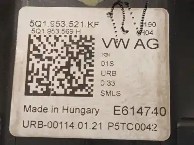 Автозапчастина б/у перерівний контроль для volkswagen t-roc (a11, d11) 2.0 tdi посилання на oem iam 5q1953521kf  5q1953502aa