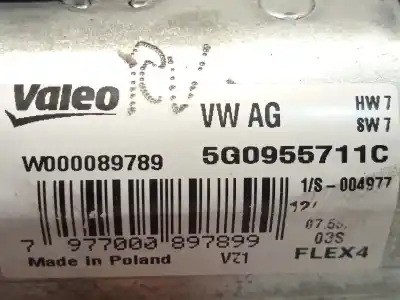 Pezzo di ricambio per auto di seconda mano motore tergicristallo posteriore per volkswagen t-roc (a11, d11) 2.0 tdi riferimenti oem iam 5g0955711c w000089789 