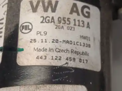 Автозапчастина б/у двигатель передніх склоочисників для volkswagen t-roc (a11, d11) 2.0 tdi посилання на oem iam 2ga955023b  2ga955113a