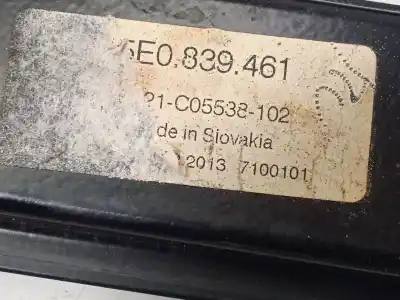 Автозапчастина б/у регулятор склона задній лівий для skoda octavia iii (5e3, nl3, nr3) 1.6 tdi посилання на oem iam 5e0839461  5q0959811a